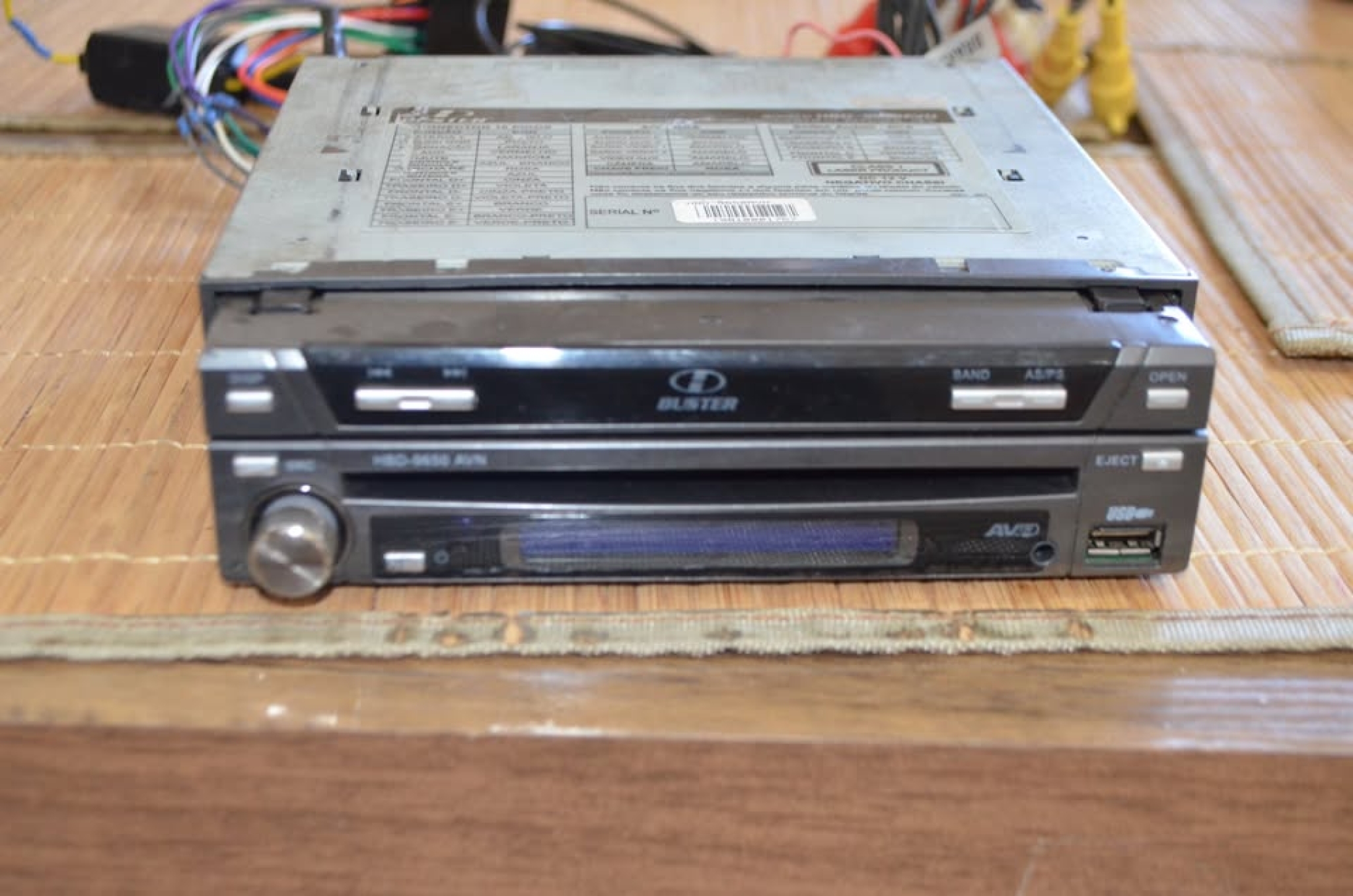 H Buster HBD-9650AVN Radio Multimedia Retratil GPS