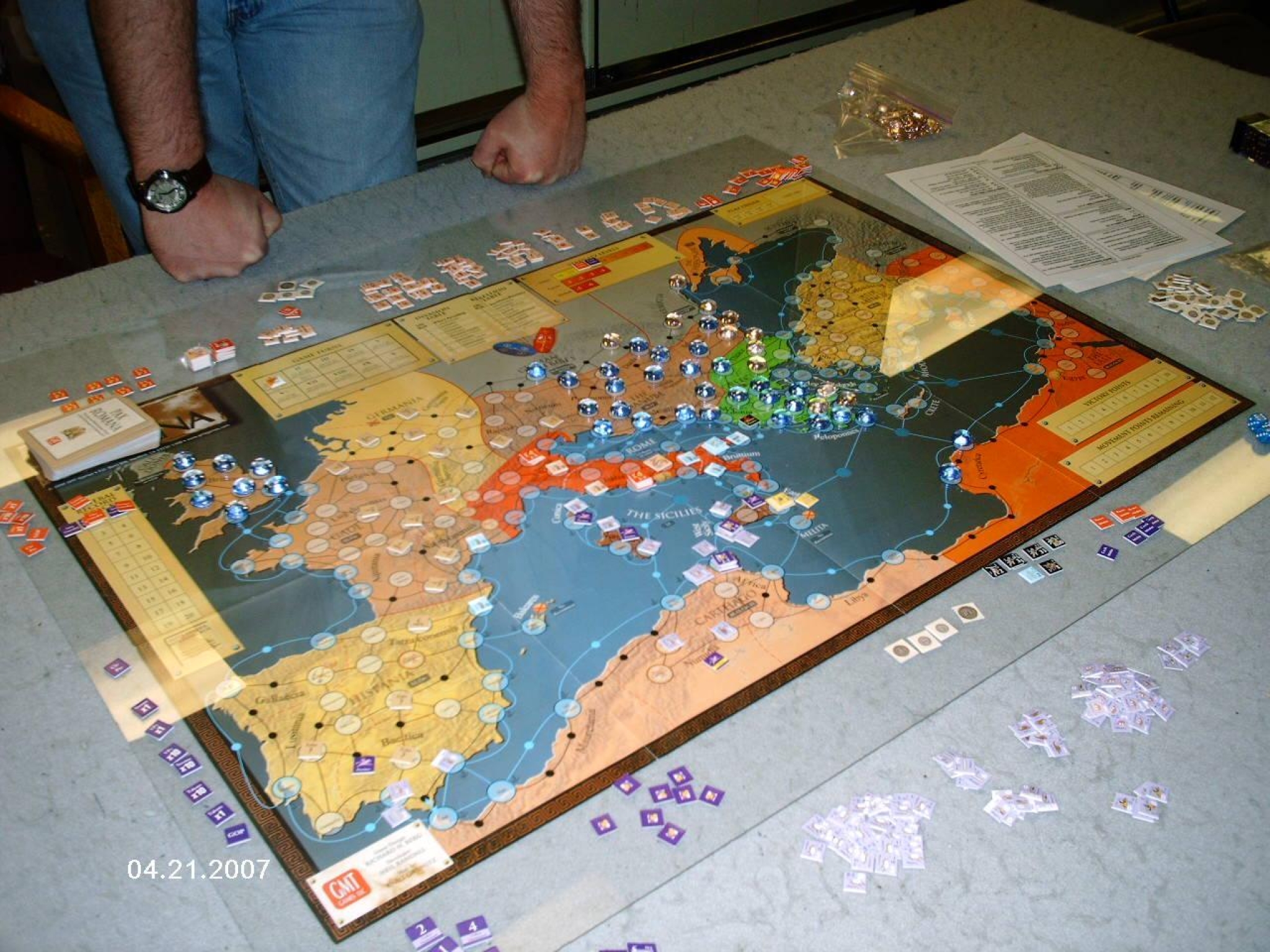 Pax Romana - Jogo de Tabuleiro