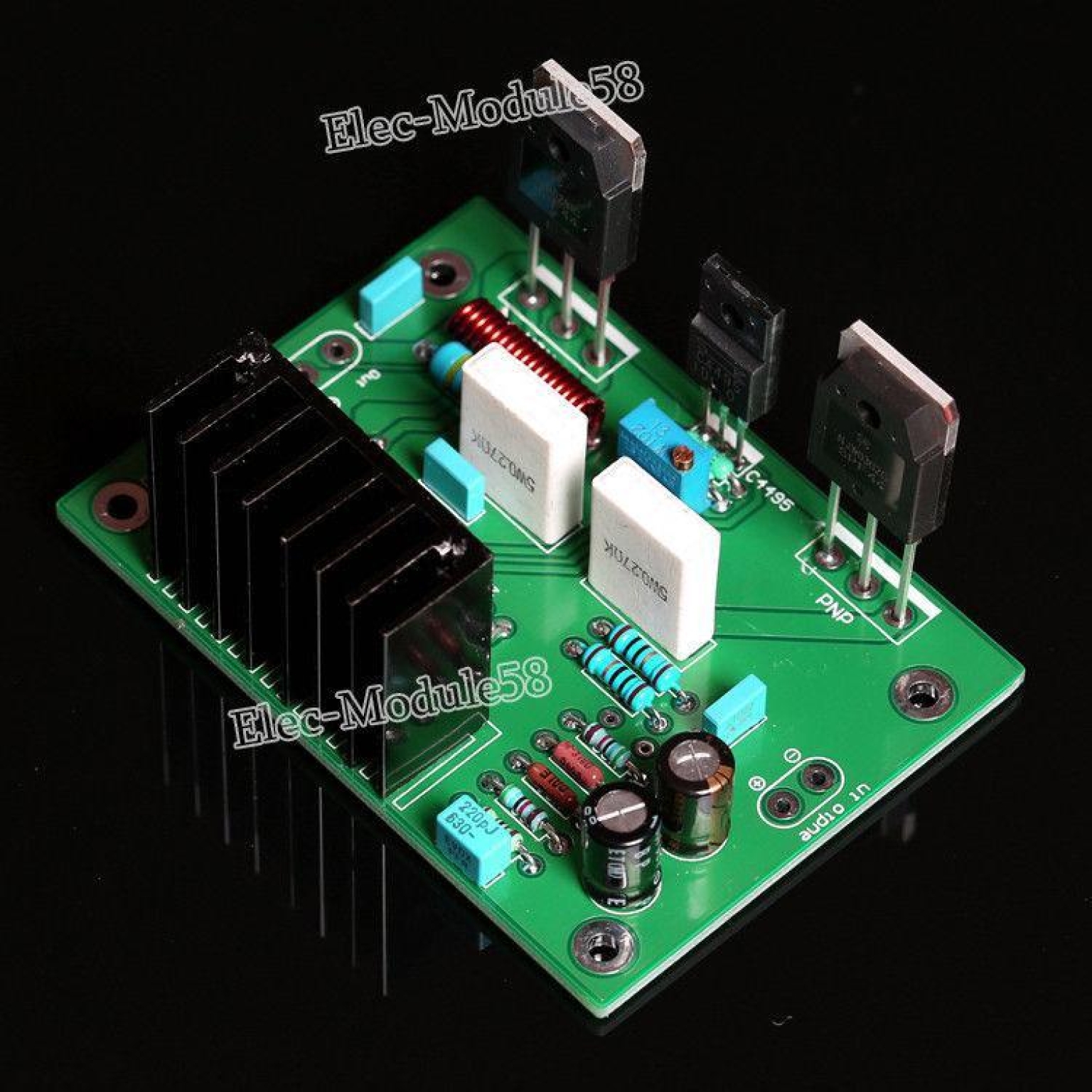 UPC1342V + NJW0302G/NJW0281G Mono Power Amplifier Board 150W Amp Audio Module