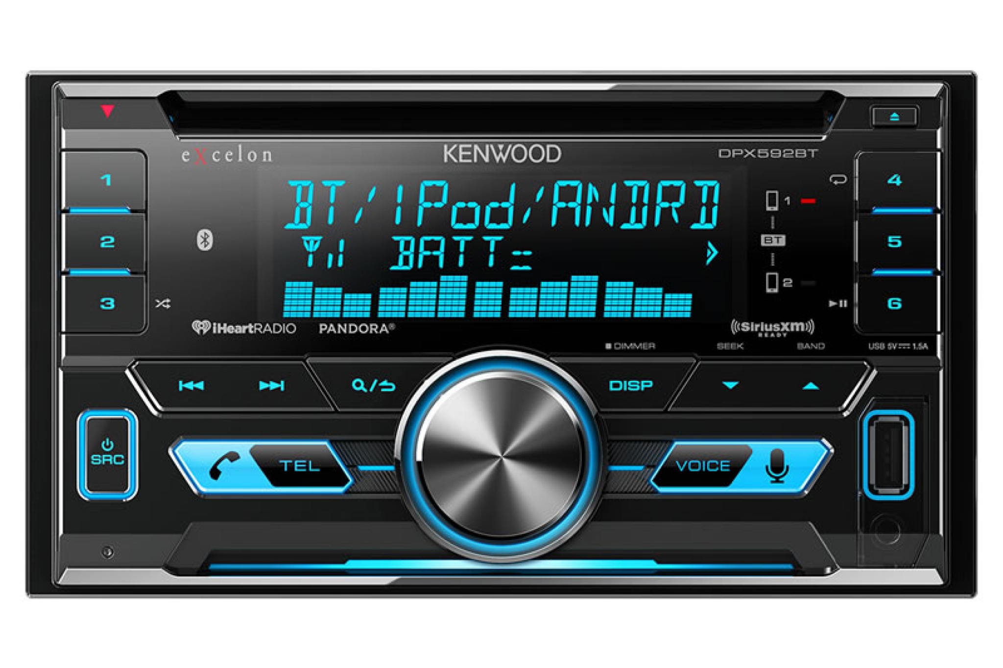 Kenwood DPX592BT Auto-radio CD MP3 BT
