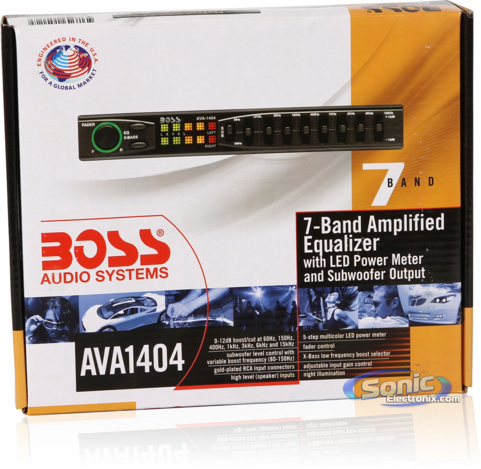 Equalizador Boss AVA1404